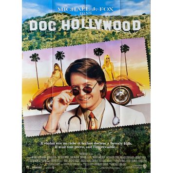 DOC HOLLYWOOD French Movie Poster- 47x63 in. - 1991 - Michael Caton-Jones, Michael J. Fox