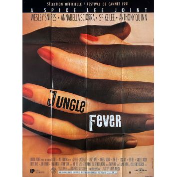 JUNGLE FEVER Affiche de cinéma- 120x160 cm. - 1991 - Wesley Snipes, Spike Lee