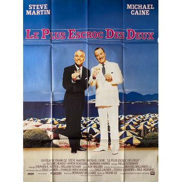 DIRTY ROTTEN SCOUNDRELS French Movie Poster- 47x63 in. - 1988 - Frank Oz, Steve Martin