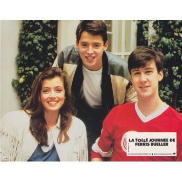 FERRIS BUELLER'S DAY OFF French Lobby Card N06 - 9x12 in. - 1986 - John Hugues, Matthew Broderick