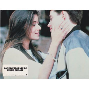 FERRIS BUELLER'S DAY OFF French Lobby Card N10 - 9x12 in. - 1986 - John Hugues, Matthew Broderick