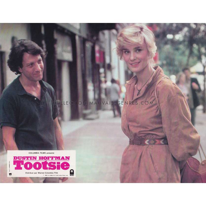 TOOTSIE French Lobby Card N01 - 9x12 in. - 1982 - Sydney Pollack, Dustin Hoffman