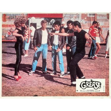 GREASE Photo de film N07 - 22x28 cm. - 1978 - Travolta, Olivia Newton John