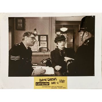 A HARD DAY'S NIGHT French Lobby Card N05 - 10x12 in. - 1964/R1980 - Richard Lester, The Beatles