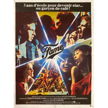 FAME French Movie Poster- 15x21 in. - 1982 - Alan Parker, Irene Cara