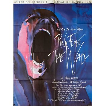 PINK FLOYD THE WALL Affiche de cinéma- 120x160 cm. - 1982 - Bob Geldof, Alan Parker