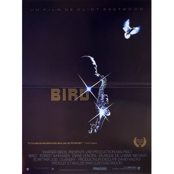 BIRD Affiche de cinéma- 40x54 cm. - 1988 - Forrest Whitaker, Clint Eastwood