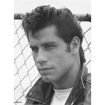 GREASE Photo de presse N02 - 18x24 cm. - 1978 - John Travolta, Randal Kleiser