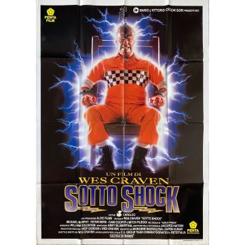 SHOCKER Affiche de cinéma- 100x140 cm. - 1989 - Mitch Pileggi, Wes Craven