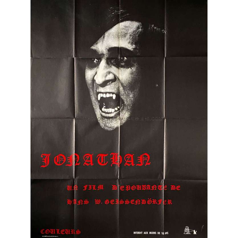 JONATHAN Affiche de cinéma- 120x160 cm. - 1970 - Jürgen Jung, Hans W. Geissendörfer