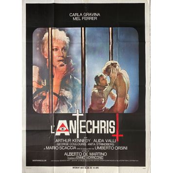 ANTICHRIST French Movie Poster- 47x63 in. - 1974 - Alberto De Martino, Mel Ferrer