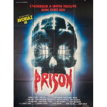 PRISON Affiche de cinéma- 120x160 cm. - 1987 - Viggo Mortensen, Renny Harlin