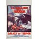 LA GALAXIE DE LA TERREUR Affiche de cinéma- 35x55 cm. - 1981 - Edward Albert, Roger Corman