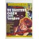 DEAD EYES OF LONDON Belgian Movie Poster- 14x21 in. - 1961 - Alfred Vohrer, Joachim Fuchsberger