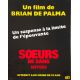 SISTERS French Movie Poster Set of 3 mini posters. - 10x12 in. - 1970 - Brian de Palma, Margot Kidder