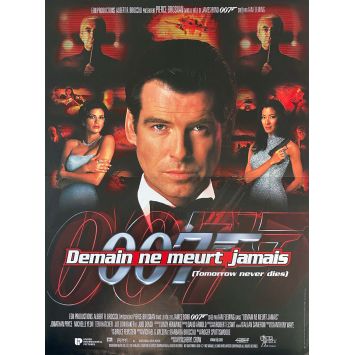 DEMAIN NE MEURT JAMAIS Affiche de cinéma- 40x54 cm. - 1997 - Pierce Brosnan, Roger Spottiswoode