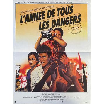 THE YEAR OF LIVING DANGEROUSLY French Movie Poster- 15x21 in. - 1982 - Peter Weir, Mel Gibson