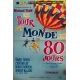 AROUND THE WORLD IN 80 DAYS French Movie Poster- 15x21 in. - 1956 - Michael Anderson, David Niven