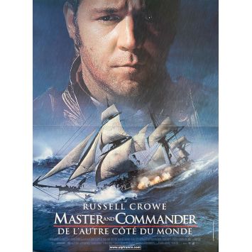 MASTER AND COMMANDER Affiche de cinéma- 40x54 cm. - 2003 - Russell Crowe, Peter Weir