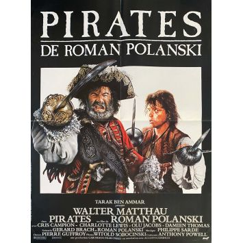 PIRATES Affiche de cinéma- 60x80 cm. - 1986 - Walter Matthau, Roman Polanski