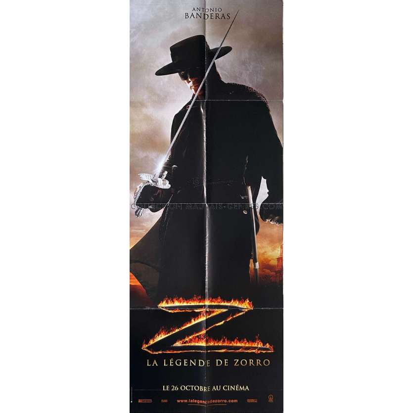 LA LEGENDE DE ZORRO Affiche de cinéma- 60x160 cm. - 2005 - Antonio Banderas, Martin Campbell