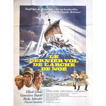 LE DERNIER VOL DE L'ARCHE DE NOE Affiche de cinéma- 120x160 cm. - 1980 - Elliott Gould, Charles Jarrott