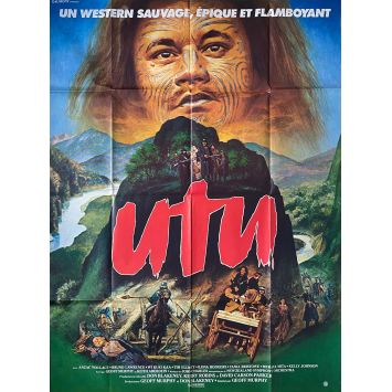 UTU French Movie Poster- 47x63 in. - 1983 - Geoff Murphy, Anzac Wallace