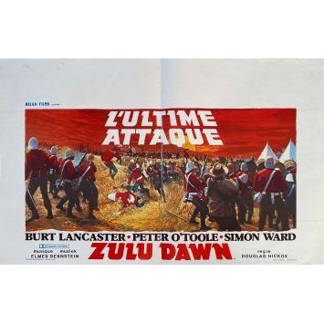 L'ULTIME ATTAQUE Affiche de cinéma- 35x55 cm. - 1979 - Burt Lancaster, Douglas Hickox