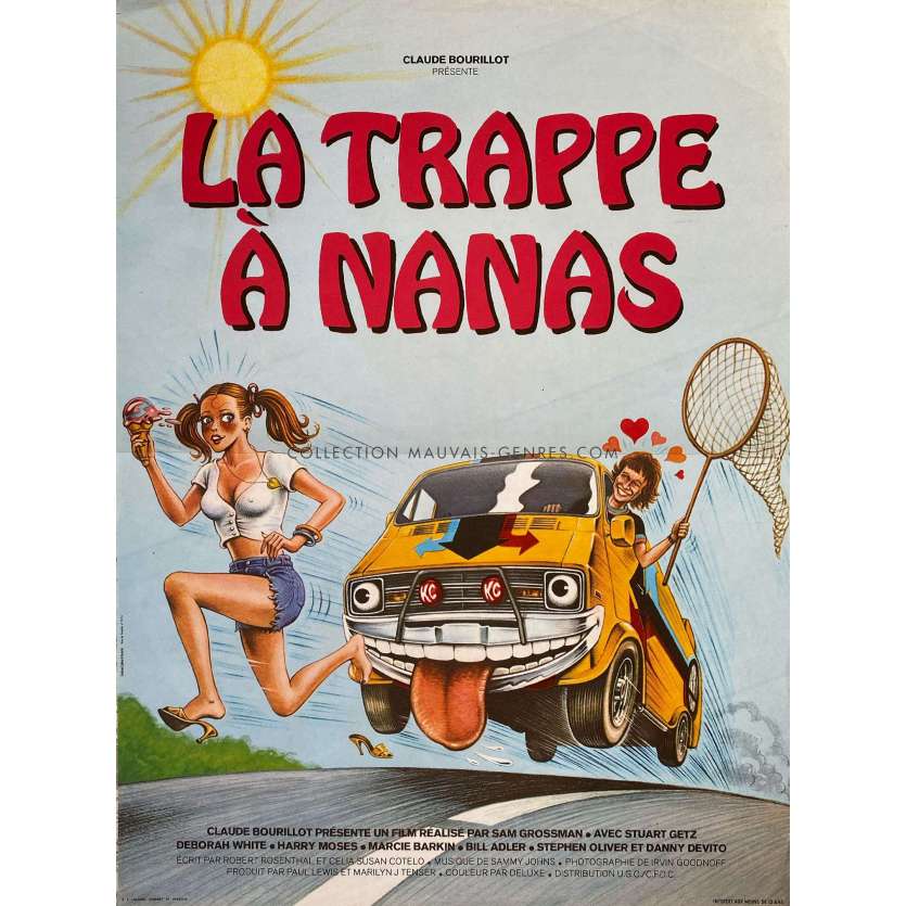 LA TRAPPE A NANAS Affiche de film- 40x54 cm. - 1977 - Danny DeVito, Sam Grossman