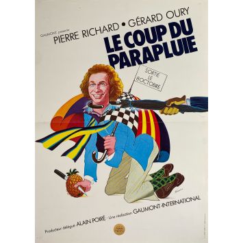 LE COUP DU PARAPLUIE Affiche de film- 40x54 cm. - 1980 - Pierre Richard, Gérard Oury