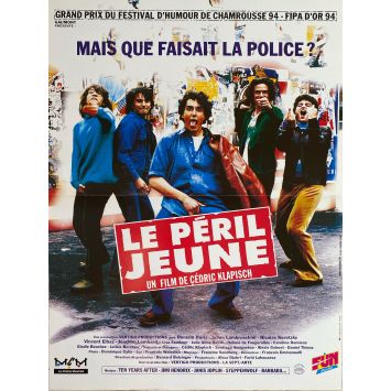 LE PERIL JEUNE Affiche de film- 40x54 cm. - 1994 - Romain Duris, Cédric Klapisch