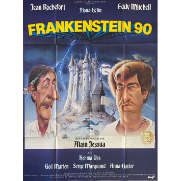 FRANKENSTEIN 90 Affiche de film- 120x160 cm. - 1984 - Jean Rochefort, Alain Jessua