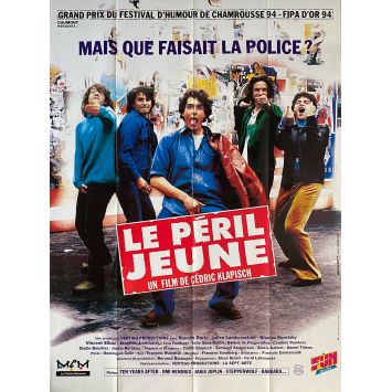 LE PERIL JEUNE Affiche de film- 120x160 cm. - 1994 - Romain Duris, Cédric Klapisch