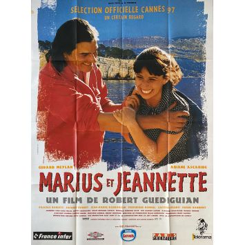 MARIUS ET JEANNETTE Affiche de film- 120x160 cm. - 1997 - Ariane Ascaride, Robert Guédigian