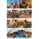 MONEY MONEY MONEY French Lobby Cards x8 - 9x12 in. - 1972 - Claude Lelouch, Lino Ventura