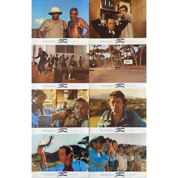 L'AVENTURE C'EST L'AVENTURE Photos de film x8 - 21x30 cm. - 1972 - Lino Ventura, Claude Lelouch