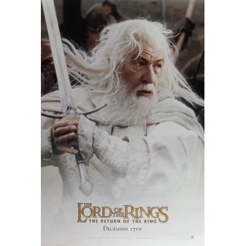 LE SEIGNEUR DES ANNEAUX - LE RETOUR DU ROI Affiche de film Gandalf - 69x102 cm. - 2003 - Viggo Mortensen, Peter Jackson