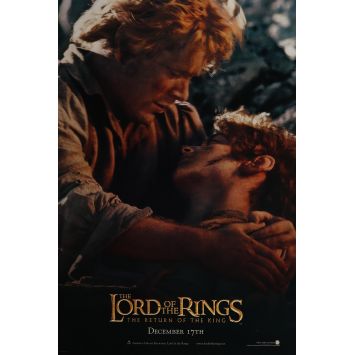 LE SEIGNEUR DES ANNEAUX - LE RETOUR DU ROI Affiche de film Sam/Frodon - 69x102 cm. - 2003 - Viggo Mortensen, Peter Jackson