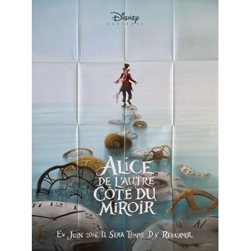 ALICE AU PAYS DES MERVEILLES (2010) Affiche de film Prev. - 120x160 cm. - 2010 - Johnny Depp, Tim Burton