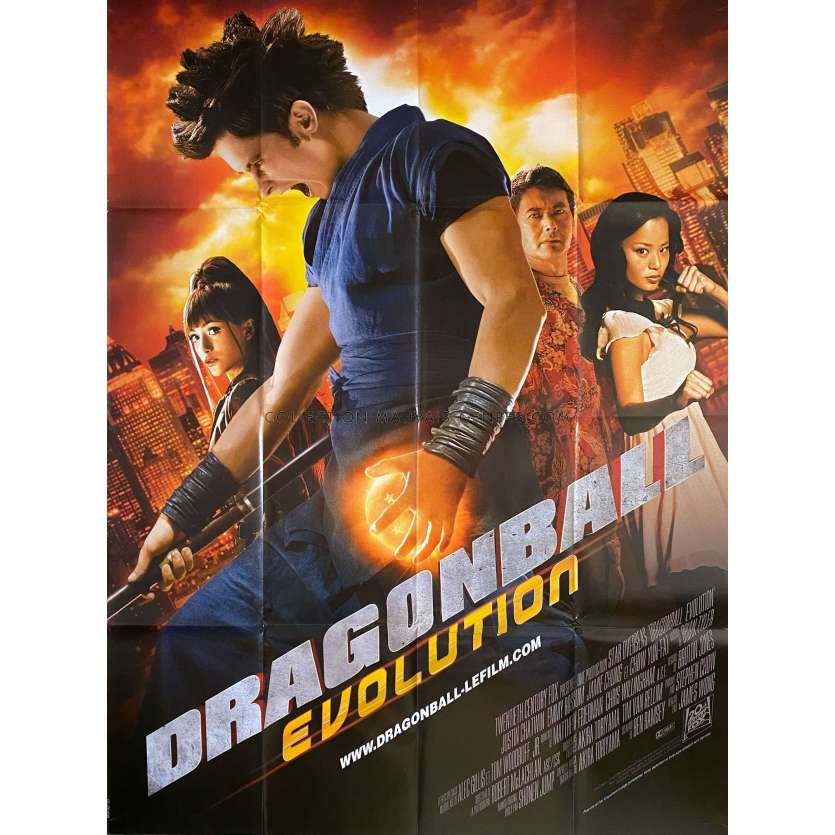 DRAGON BALL EVOLUTION French Movie Poster- 47x63 in. - 2009 - James Wong, Chow Yun-Fat