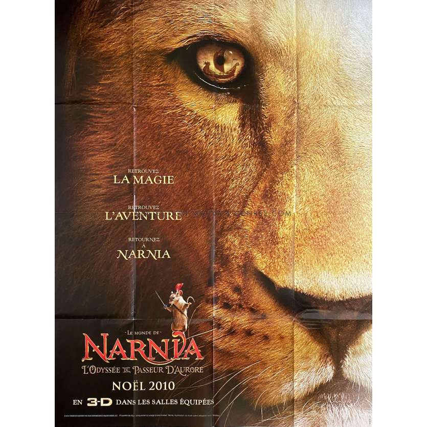 THE CHRONICLES OF NARNIA French Movie Poster Adv. - 47x63 in. - 2005 - Andrew Adamson, Tilda Swinton