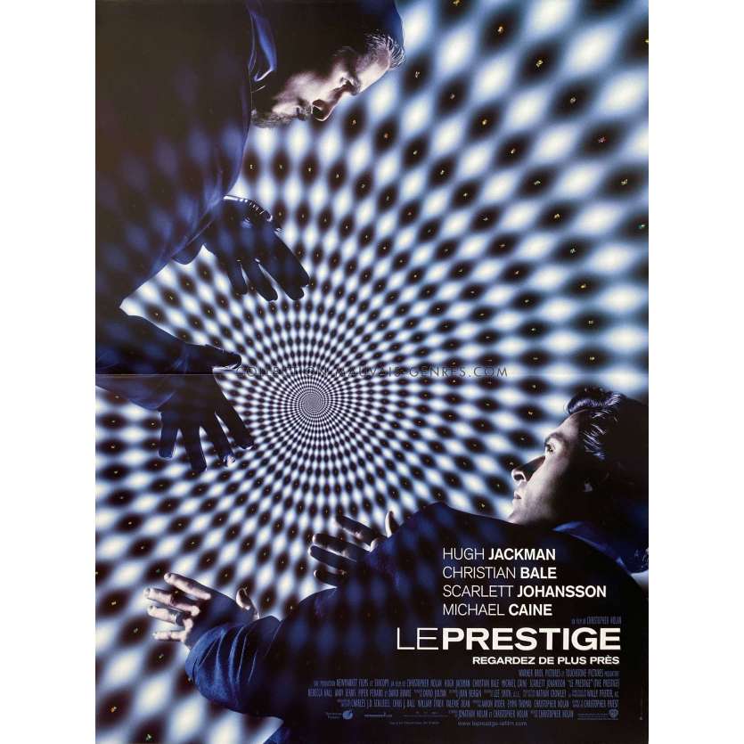 LE PRESTIGE Affiche de film- 40x54 cm. - 2006 - Hugh Jackman, Christopher Nolan