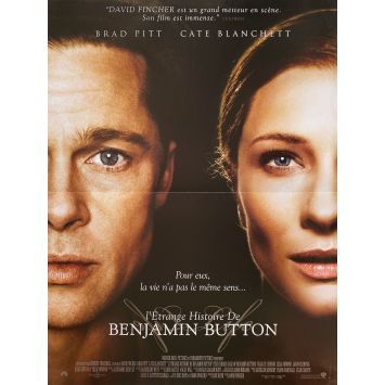 THE CURIOUS CASE OF BENJAMIN BUTTON French Movie Poster- 15x21 in. - 2008 - David Fincher, Brad Pitt