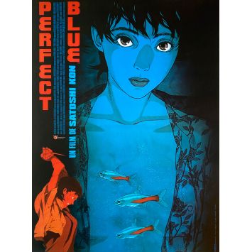 PERFECT BLUE French Movie Poster 15x21 - 1997 - Satoshi Kon Manga Original 