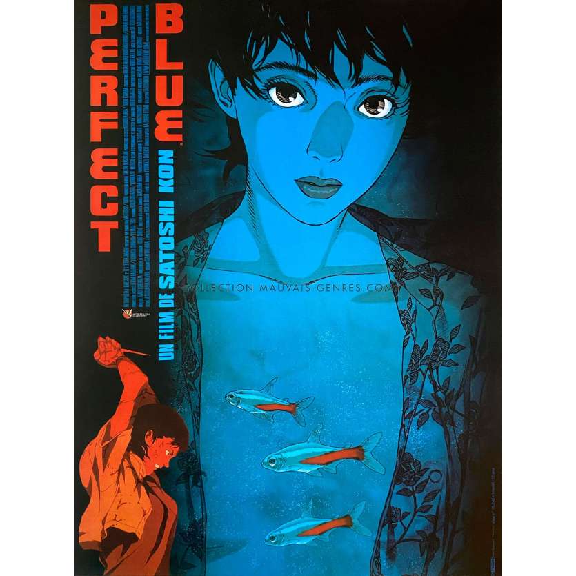 PERFECT BLUE Affiche de film 40x54 - 1997 - Satoshi Kon