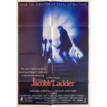 JACOB'S LADDER U.S Movie Poster- 27x40 in. - 1990 - Adrian Lyne, Tim Robbins