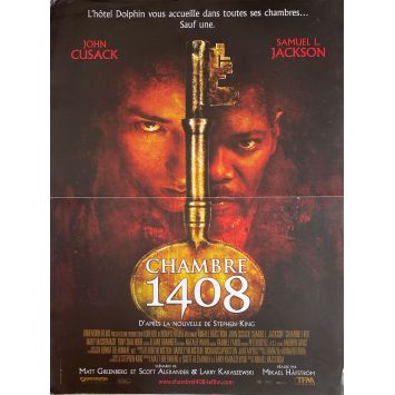 ROOM 1408 French Movie Poster- 15x21 in. - 2007 - Stephen King, John Cusak