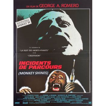 INCIDENTS DE PARCOURS Affiche de film- 40x54 cm. - 1988 - John Pankow, George A. Romero