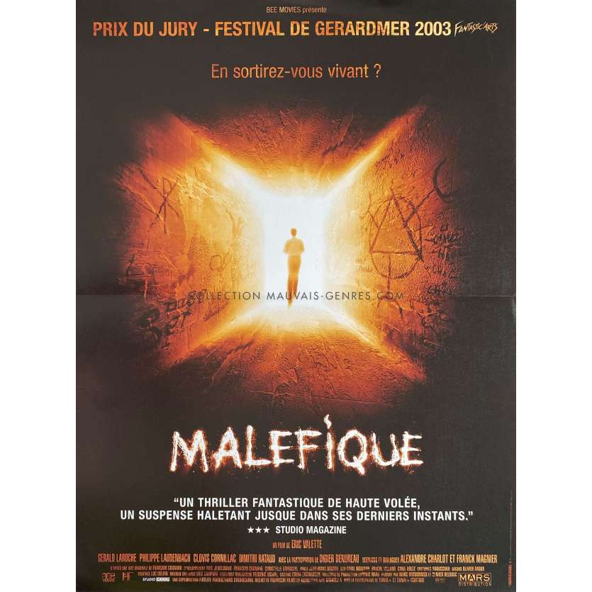 MALEFIQUE (2002) Affiche de film- 40x54 cm. - 2002 - Clovis Cornillac, Eric Valette