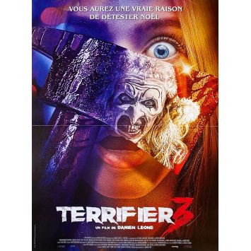 TERRIFIER 3 Affiche de film- 40x54 cm. - 2024 - David Howard Thornton , Damien Leone